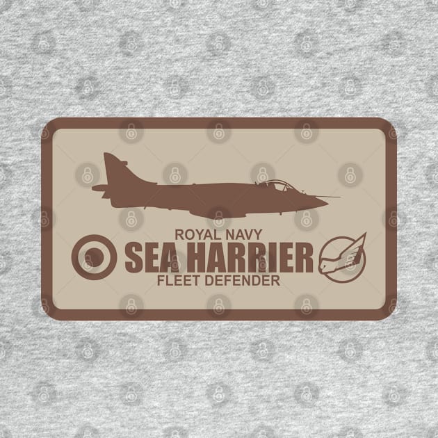 Royal Navy Sea Harrier Patch by TCP